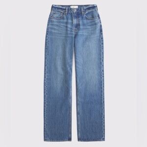 Abercrombie & Fitch High Rise Loose Jean Curve Love 31